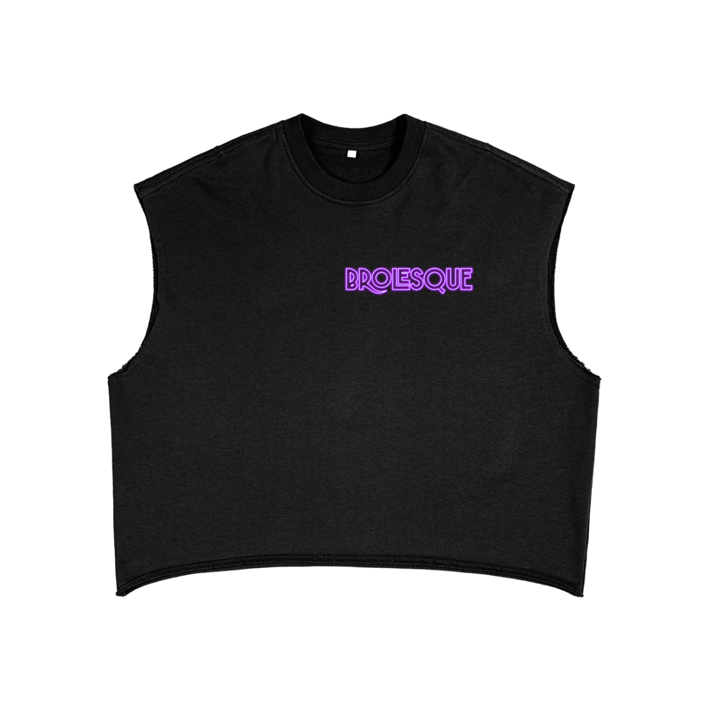 Sleeveless Box Tank in PURPLE (BROLESQUE)