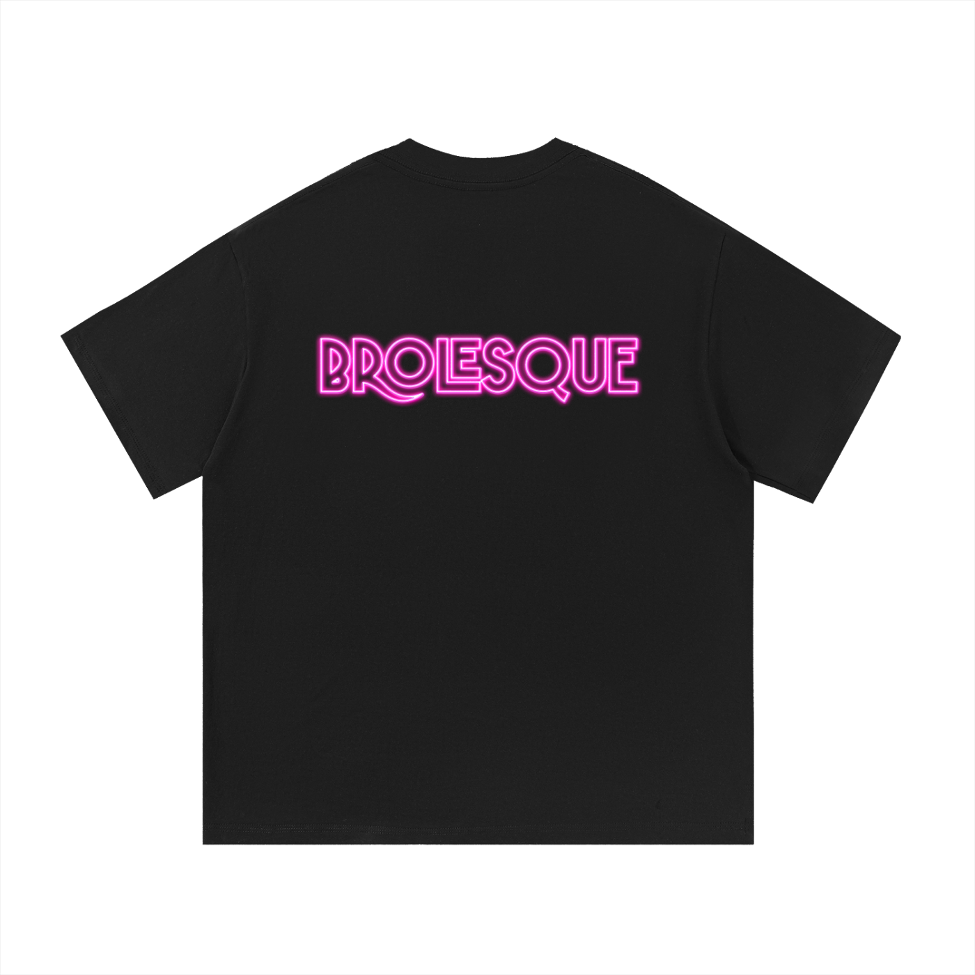 Cotton T-Shirt in PINK (BROLESQUE)